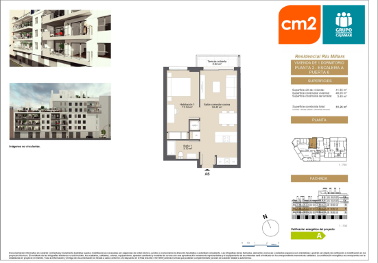 1 DORMITORIO PLANTA 2 PTA 6