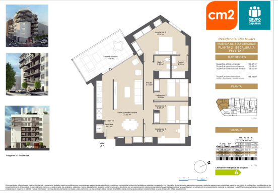 4 DORMITORIOS PLANTA 2 PTA 7