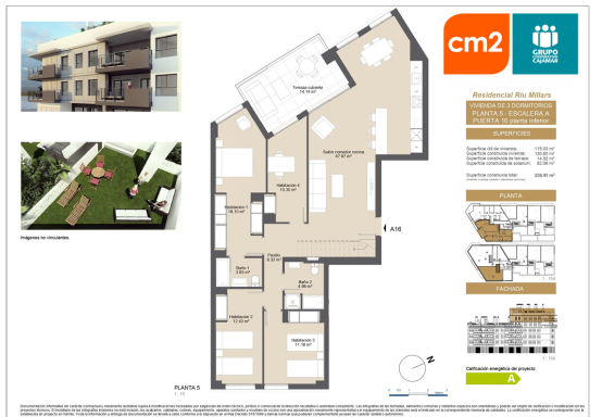 3 DORMITORIOS PUERTA 16