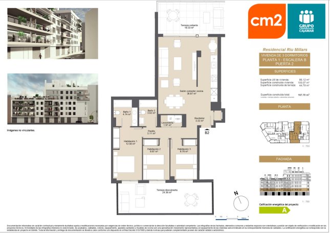 3 DORMITORIOS PUERTA 2